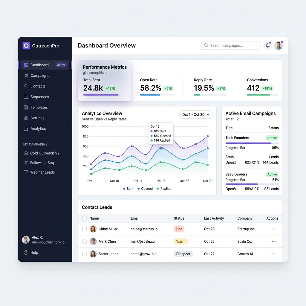 MailVibee Dashboard